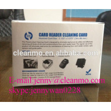 ATM / POS CR80 Reinigungskarte mit Aluminiumfolienbeutelverpackung